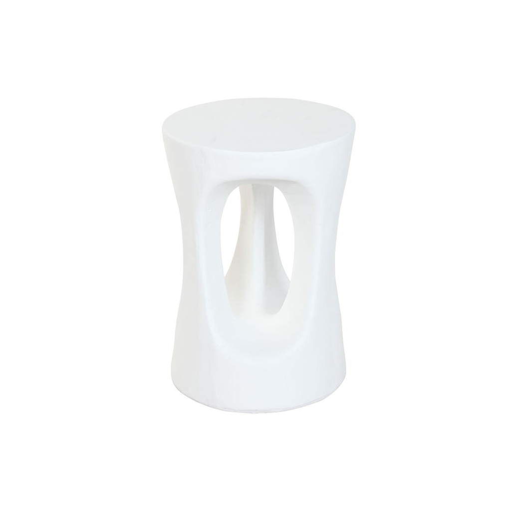 Mesa auxiliar Home ESPRIT Blanco 35,5 x 35,5 x 51 cm