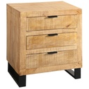 Mesita de Noche Home ESPRIT 64 x 44 x 64 cm