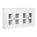 Sideboard Home ESPRIT White Crystal Mango wood 180 x 40 x 100 cm