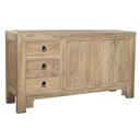 Sideboard Home ESPRIT Natural Elm wood 145 x 40 x 81 cm