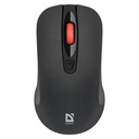 Optical Wireless Mouse Defender NEXUS MS-195 RF Black 1600 dpi