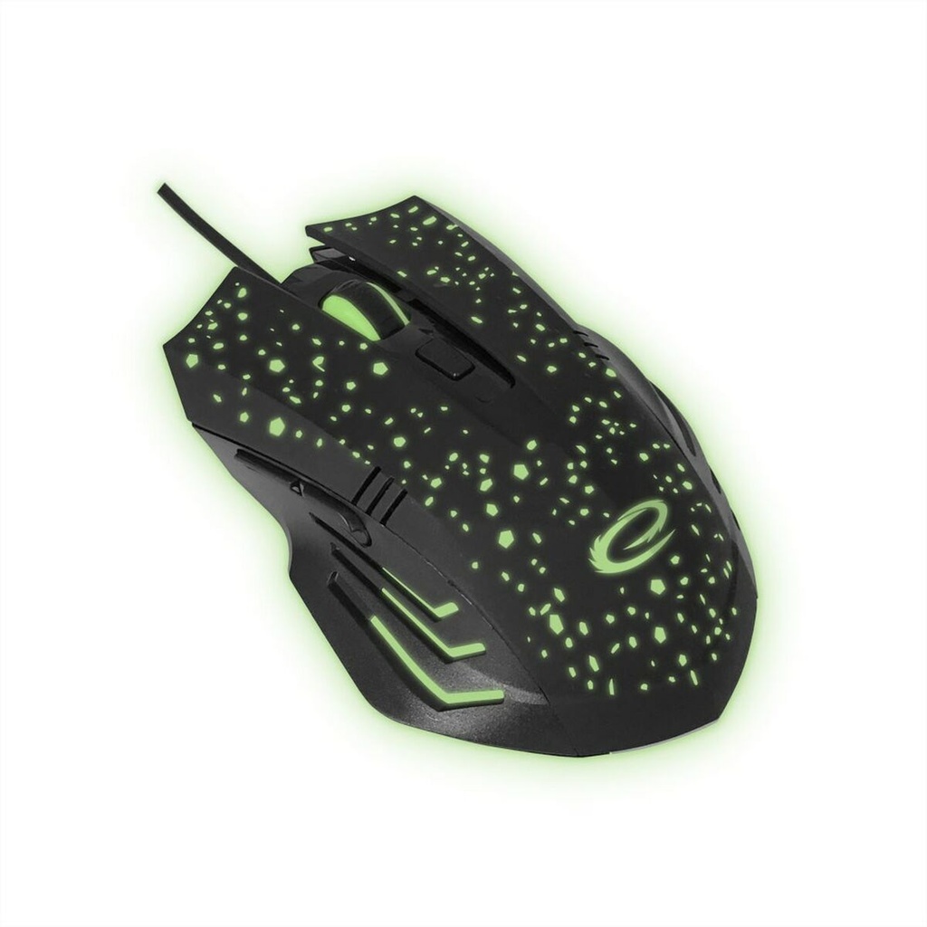 Gaming Mouse Esperanza EGM212 Black Green