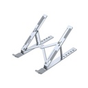 Soporte para Portátil Plegable y Regulable Unitek OT155SL Aluminio