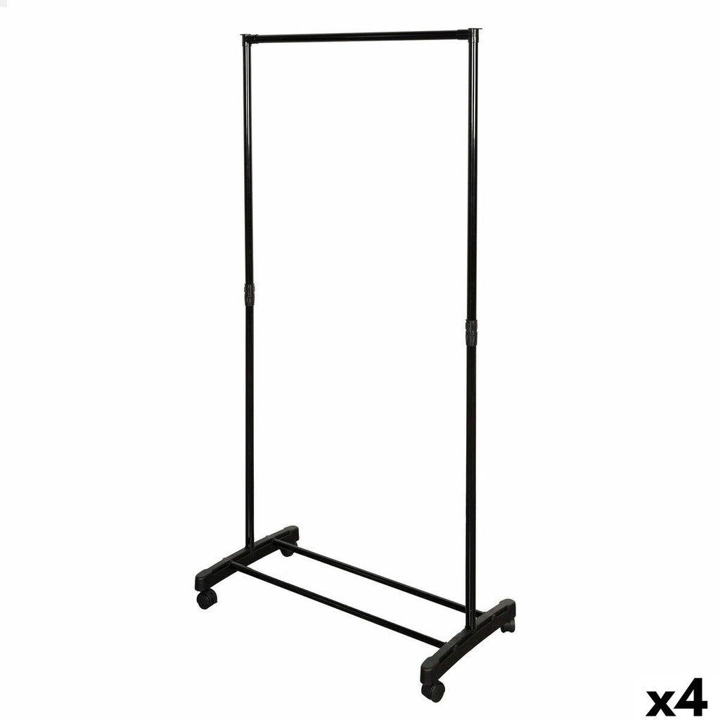 Perchero Max Home Acero Plástico 75 x 157 x 42 cm (4 Unidades)