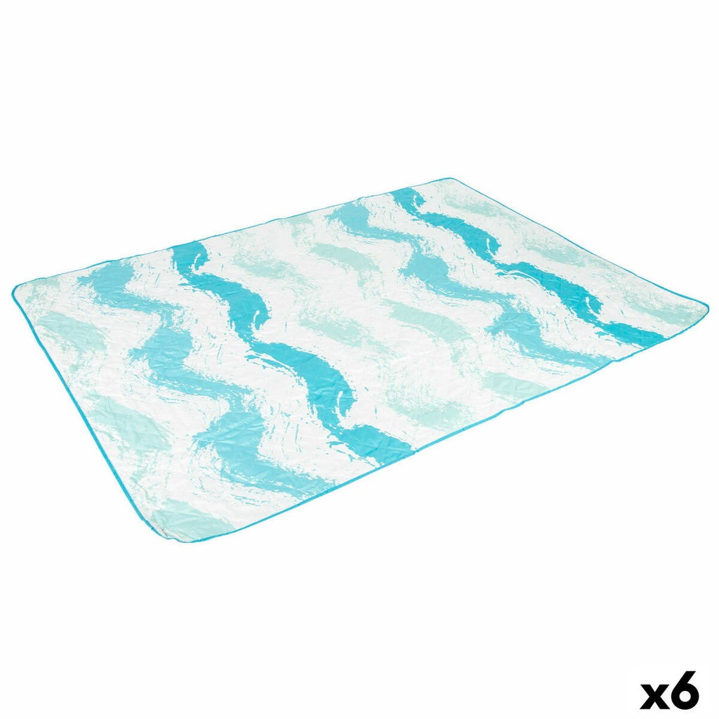 Beach Towel Aktive PEVA 200 x 1 x 150 cm (6 Units)
