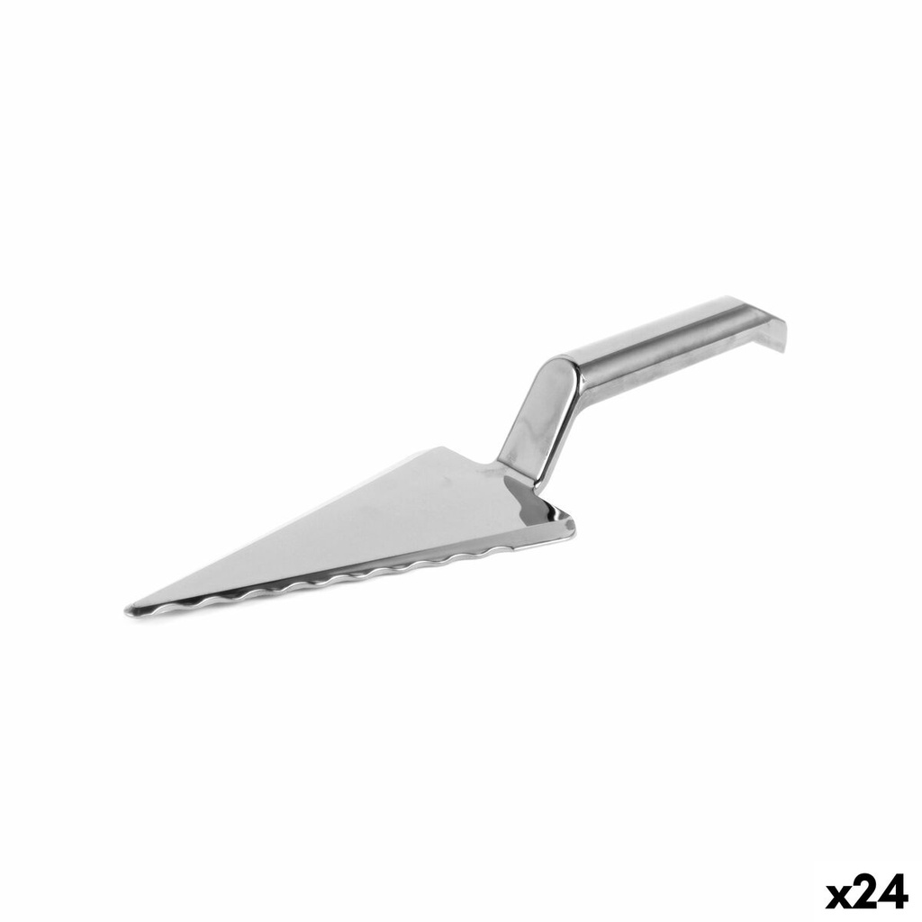 Pala para Tarta Algon PS PLATA 7,5 x 27,5 cm (24 Unidades)
