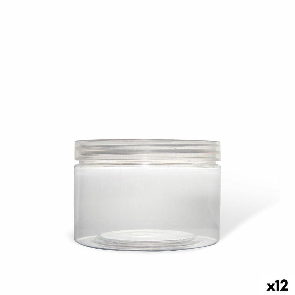 Tarro Algon 280 ml 8,5 x 6,5 cm (4 Piezas) (12 Unidades)