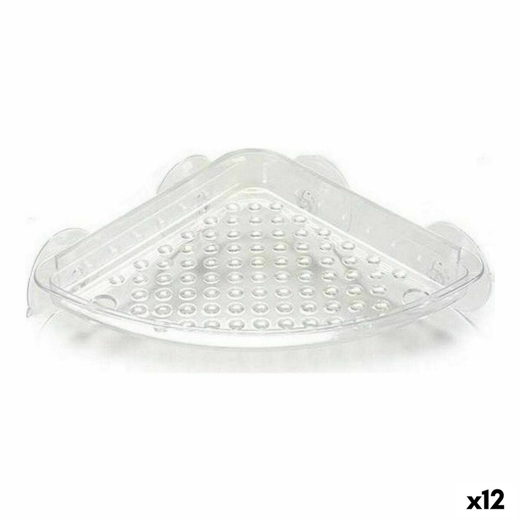 Estante Berilo CB12222 Transparente PVC Poliestireno 18 x 5 x 25 cm 12 Unidades
