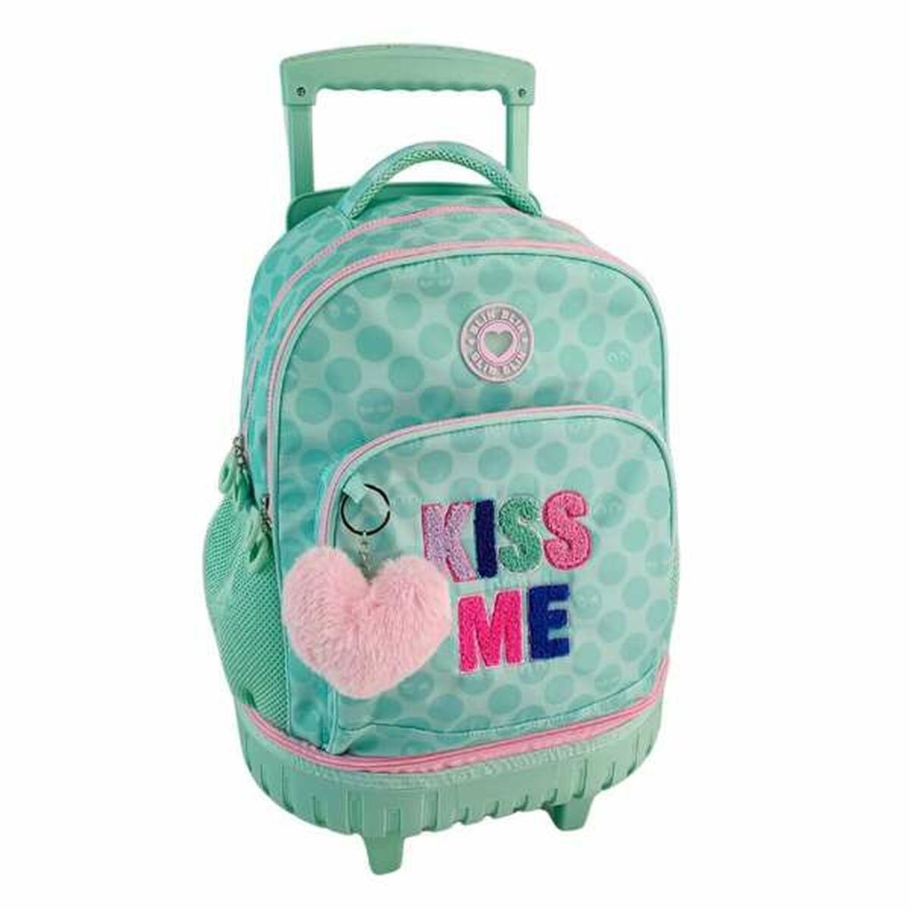 Mochila Escolar con Ruedas Toybags Blin Blin Kiss Me