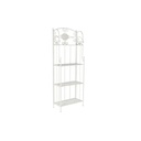 Estantería Home ESPRIT Blanco Metal 4 Estantes 61 x 29 x 163,5 cm