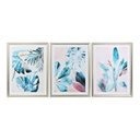 Cuadro DKD Home Decor Cristal Madera MDF 60 x 4 x 80 cm