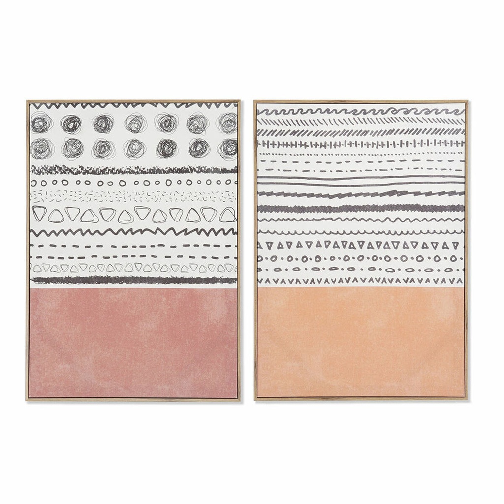 Cuadro DKD Home Decor S3017896 (2 Unidades) (50 x 3 x 70 cm)