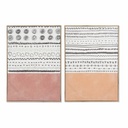 Cuadro DKD Home Decor S3017896 (2 Unidades) (50 x 3 x 70 cm)