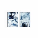Cuadro DKD Home Decor Abstracto (2 Unidades) (45 x 2 x 60 cm)