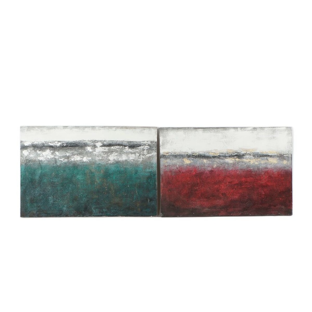 Lienzo DKD Home Decor Pino Lienzo 120 x 3,5 x 80 cm
