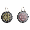 Wall Decoration DKD Home Decor Iron (22 x 2 x 22 cm) (2 pcs)