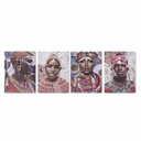 Cuadro DKD Home Decor S3018134 Colonial (30 x 1,8 x 40 cm) (4 Unidades)