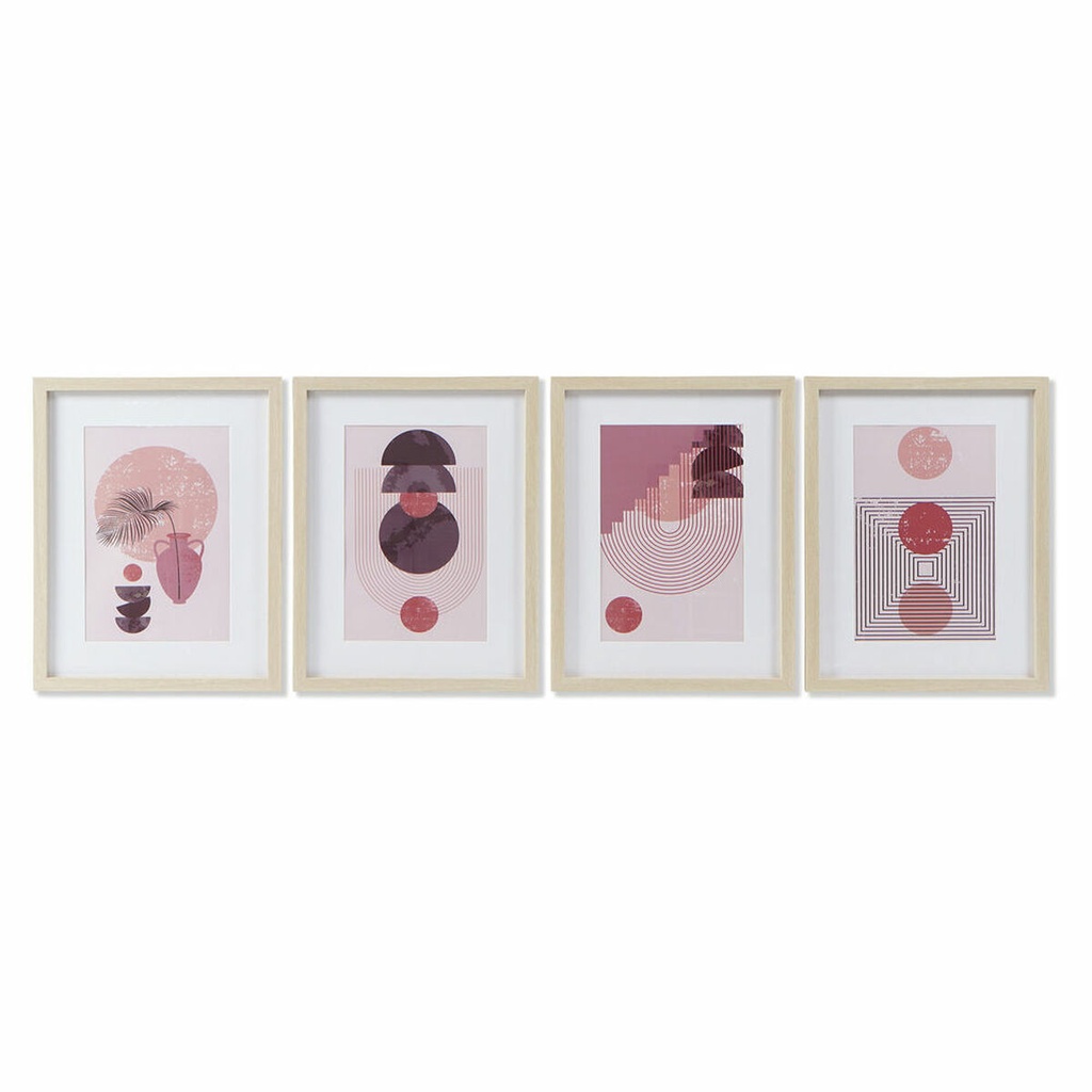 Cuadro DKD Home Decor Abstracto (35 x 2 x 45 cm) (4 Unidades)