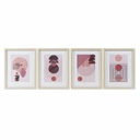 Cuadro DKD Home Decor Abstracto (35 x 2 x 45 cm) (4 Unidades)