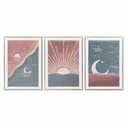 Cuadro DKD Home Decor Luna Moderno (50 x 3 x 70 cm)