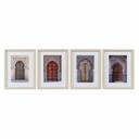 Cuadro DKD Home Decor Árabe (35 x 2 x 45 cm) (4 Unidades)
