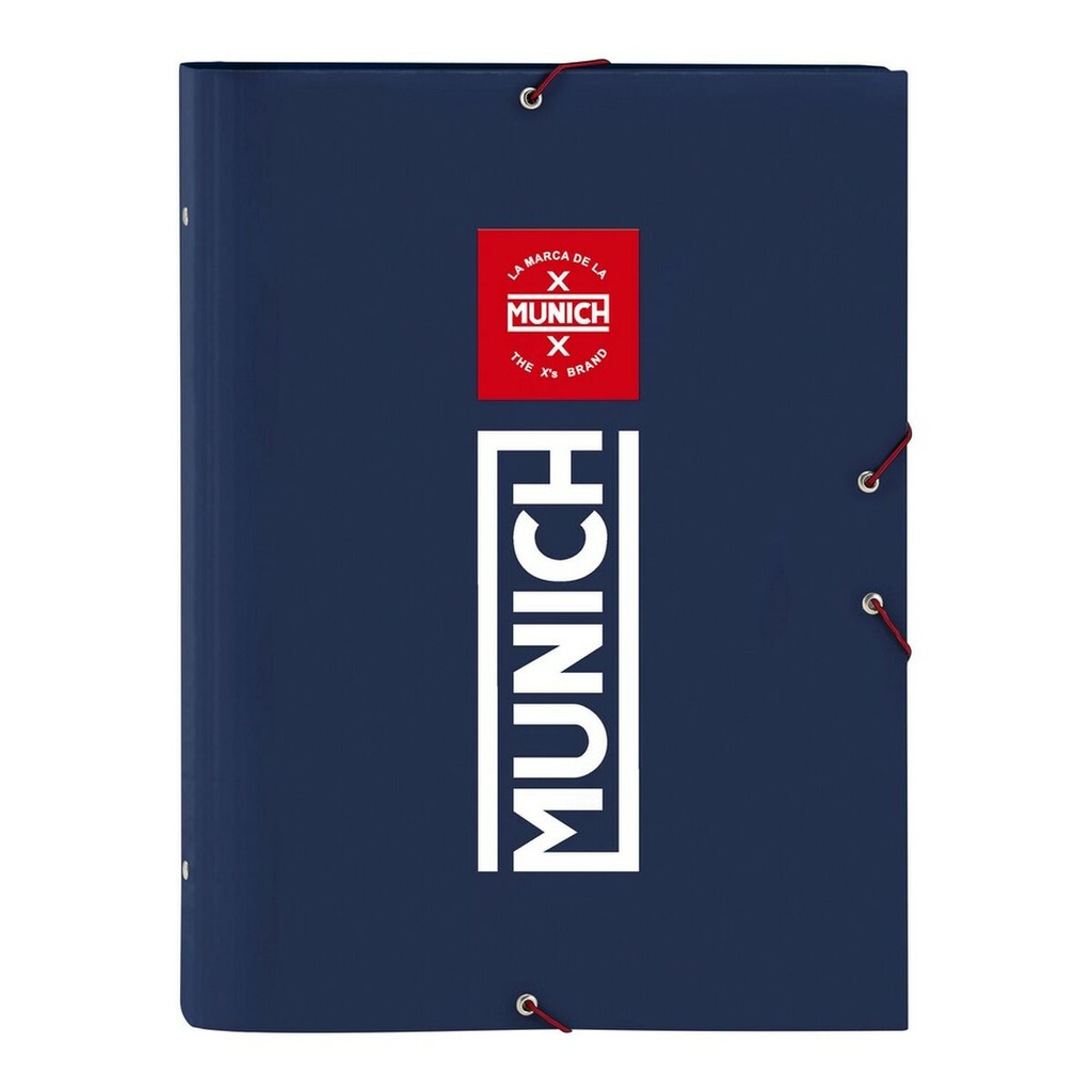 Carpeta Clasificadora Munich Storm Azul marino Escolar A4