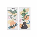 Cuadro DKD Home Decor (40 x 2 x 80 cm) (40 x 2,3 x 80 cm) (2 Unidades)