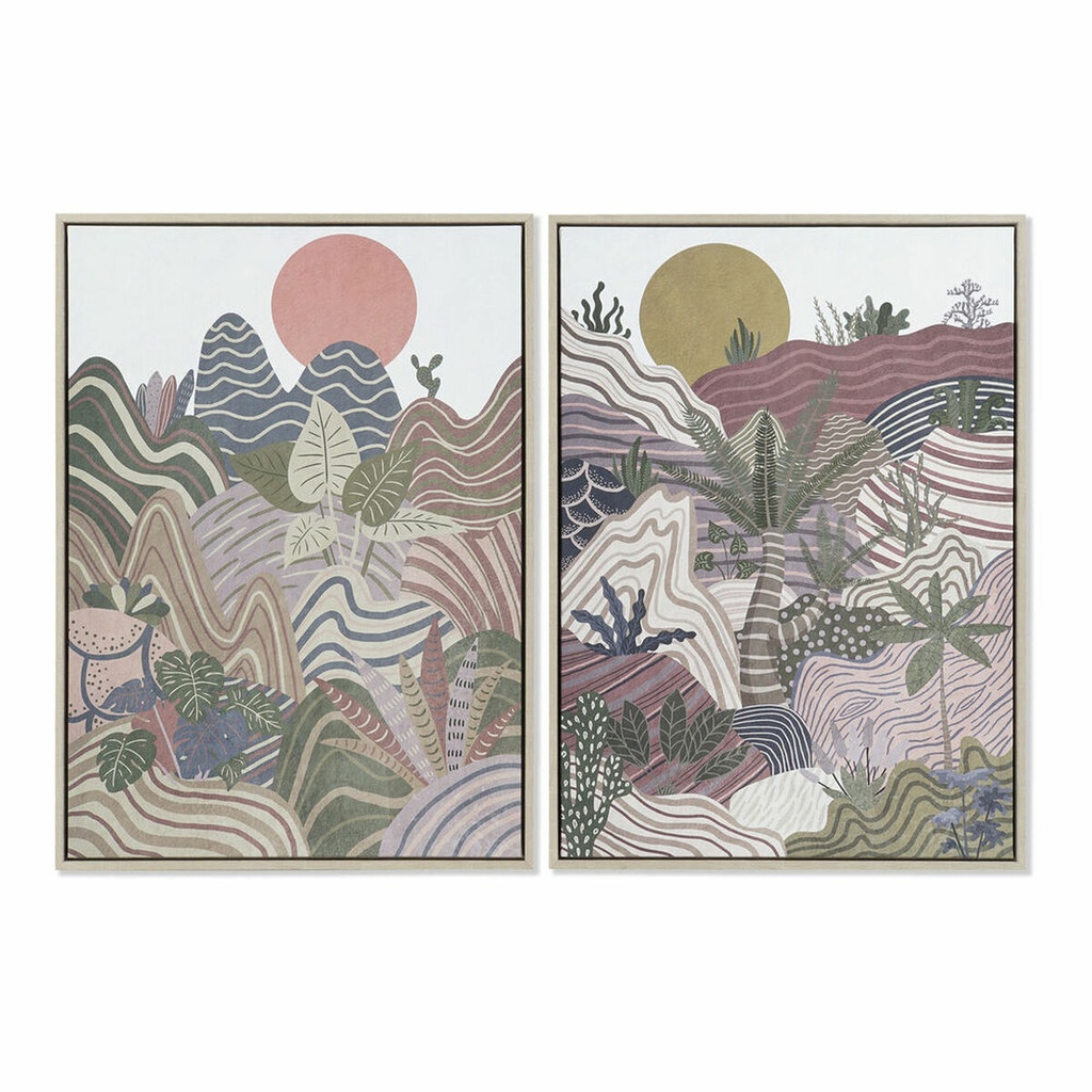 Canvas DKD Home Decor polystyrene Canvas 53 x 4,5 x 73 cm