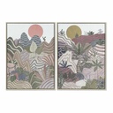 Lienzo DKD Home Decor Poliestireno Lienzo 53 x 4,5 x 73 cm