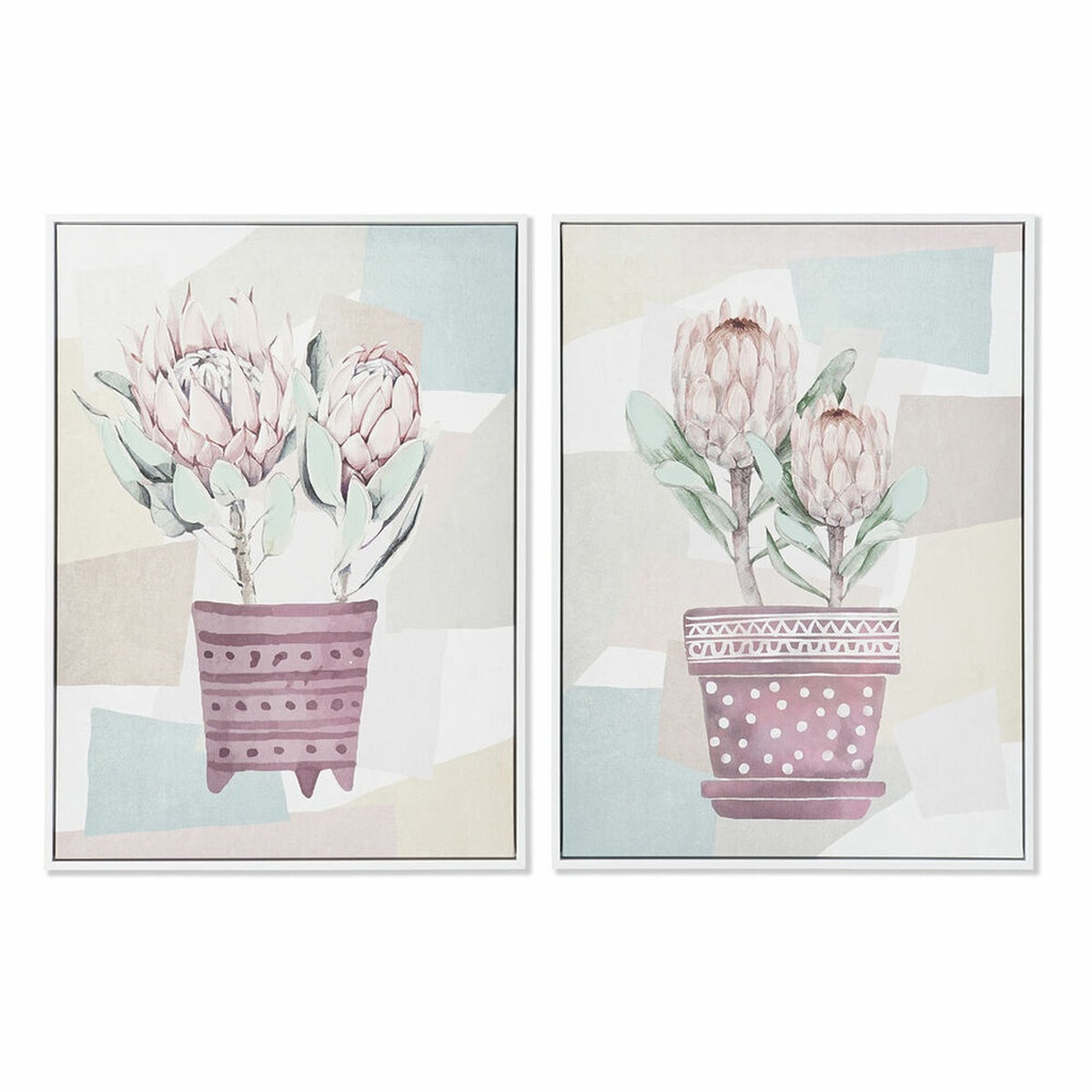 Canvas DKD Home Decor polystyrene Canvas 53 x 4,5 x 73 cm