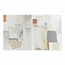 Cuadro DKD Home Decor Abstracto (80 x 3,7 x 100 cm) (2 Unidades)