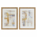 Cuadro DKD Home Decor Abstracto (30 x 3 x 40 cm) (2 Unidades)