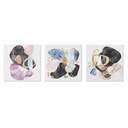 Lienzo DKD Home Decor Pino Lienzo 40 x 1,8 x 40 cm