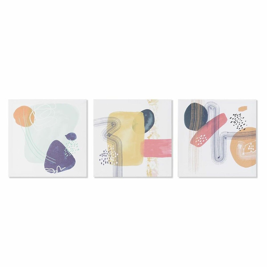 Cuadro DKD Home Decor Abstracto Moderno (40 x 1,8 x 40 cm)