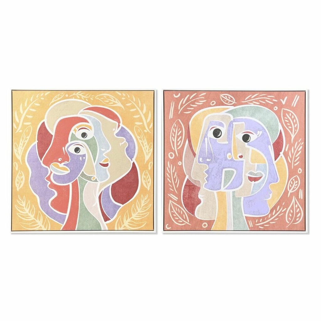 Lienzo DKD Home Decor Poliestireno Lienzo