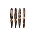 Wall Decoration DKD Home Decor Beige Wood Dark brown Mask Tribal (15 x 6 x 100 cm) (4 Units)