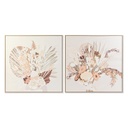 Canvas DKD Home Decor polystyrene Canvas 100 x 4 x 100 cm