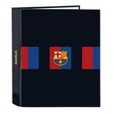Carpeta de anillas F.C. Barcelona Granate Azul marino A4 27 x 33 x 6 cm