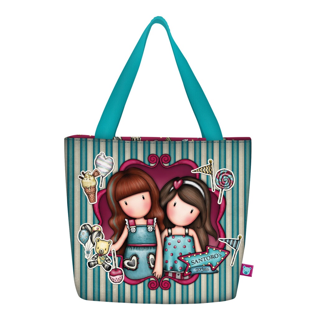 Bolsa Térmica Gorjuss Fireworks Granate 24 x 29 x 10 cm Portameriendas