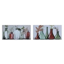 Cuadro DKD Home Decor Jarrón (120 x 2,8 x 60 cm) (2 Unidades)