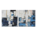 Lienzo DKD Home Decor Lienzo Madera MDF 100 x 2,8 x 100 cm