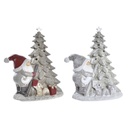 Christmas bauble DKD Home Decor Tree Resin (15 x 10 x 18 cm) (2 Units)