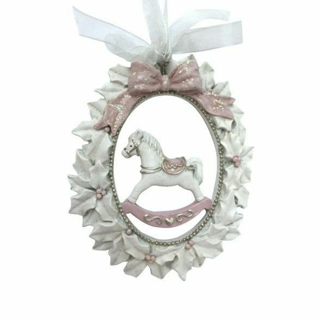 Adorno Navideño DKD Home Decor Resina (7 x 1 x 9 cm) (6 Unidades)