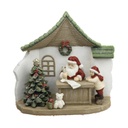 Christmas bauble DKD Home Decor Resin Father Christmas (19 x 9,5 x 18 cm) (2 Units)