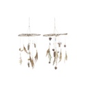 Adorno Navideño DKD Home Decor Madera (2 Unidades) (41 x 41 x 40 cm)