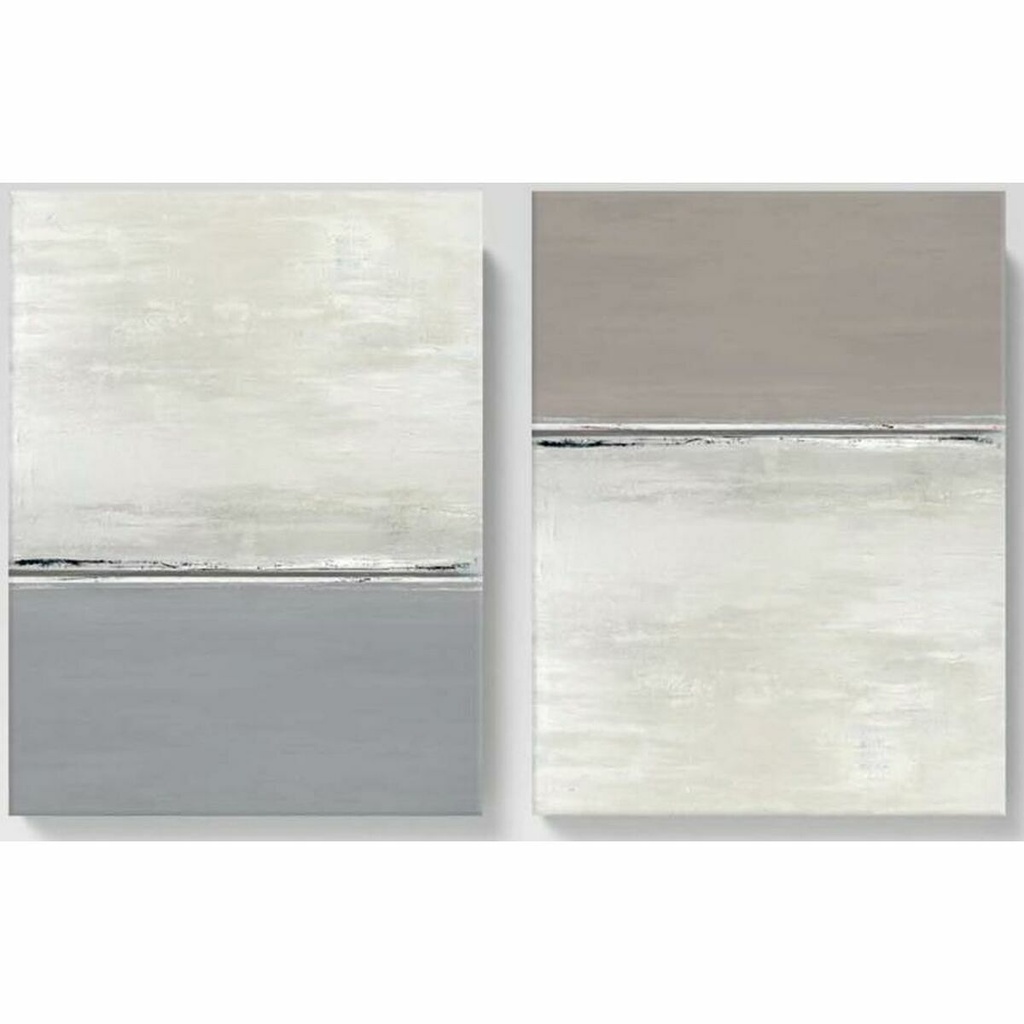 Lienzo DKD Home Decor Moderno (76 x 2 x 101 cm) (2 Unidades)