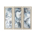 Cuadro DKD Home Decor Abstracto Moderno (53,5 x 5 x 140 cm) (3 Unidades)