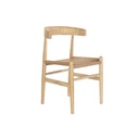 Silla de Comedor DKD Home Decor Natural 55 x 46 x 80 cm