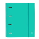 Ring binder Safta Turquesa Turquoise (27 x 32 x 3.5 cm)