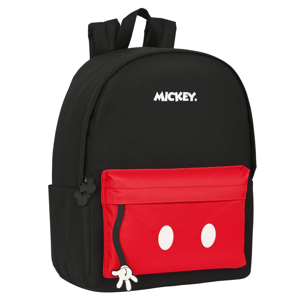 Mochila para Portátil Mickey Mouse Clubhouse  mickey mouse  Negro Rojo 31 x 40 x 16 cm
